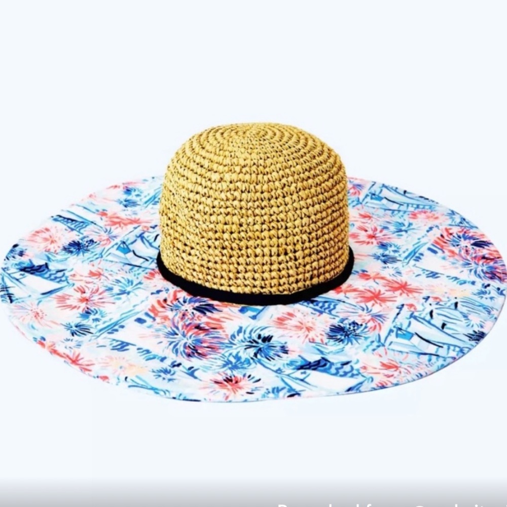 Lilly Pulitzer GWP Beach Hat